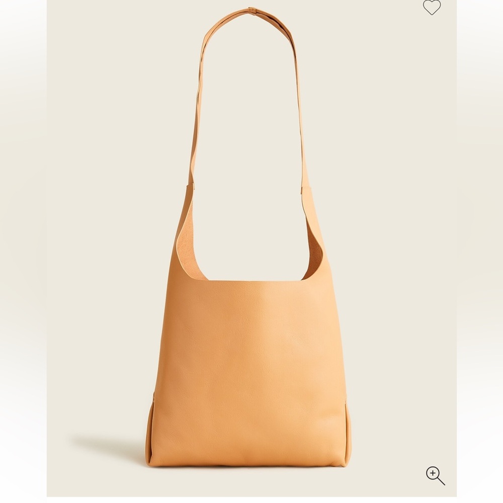 NWT J.CREW Lisbon Soft Leather Shoulder Bag